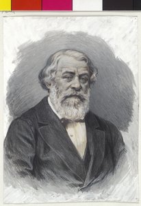 Eudoxius Baron av Hormuzaki (Eudoxiu Hurmuzaki) av Wilhelm Hecht