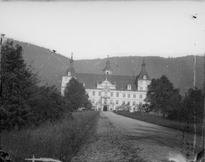 Eggenbergs slott i Eggenberg nära Graz av Wilhelm J. Burger