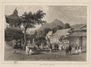 Chief Temple, Hakodadi, 1855 av Wilhelm Joseph Heine