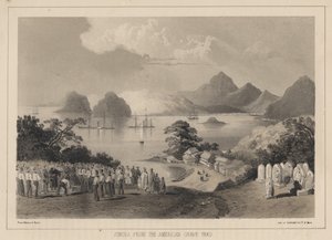Simoda från America Graveyard, 1885 av Wilhelm Joseph Heine