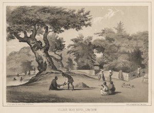 By nära Napha, Lew Chew, 1855 av Wilhelm Joseph Heine