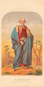 St Bartholomew, mitten av slutet av 1800-talet.
