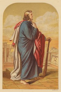 St Judas Thaddeus (färglitografi)