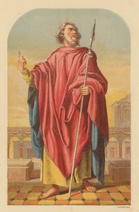 St Matthias (färglitografi)