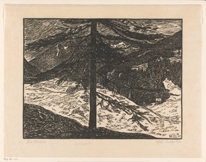 Lärken (originaltitel på objektet) av Wilhelm Laage (signed by artist)