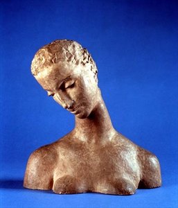 Head of a Woman (terrakotta)