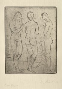 Tre kvinnor av Wilhelm Lehmbruck