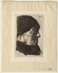 Chef för en bonde, 1874. av Wilhelm Maria Hubertus Leibl