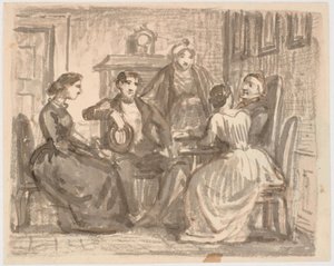 Den nya familjemedlemmen av Wilhelm Marstrand