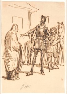 Don Quijote av Donna Rodriguez av Wilhelm Marstrand