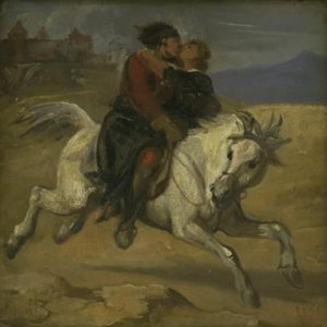 En bortförandescen av Wilhelm Marstrand