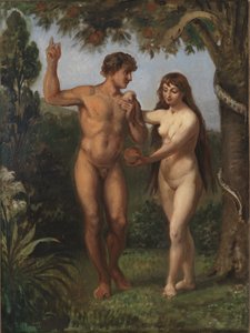 Eva frestar Adam
