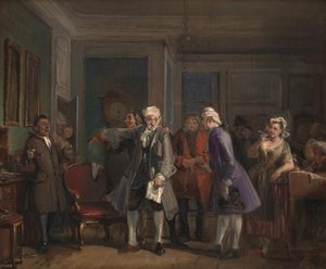 Ur Ludvig Holbergs "Den Stundesløse", akt I, scen 6