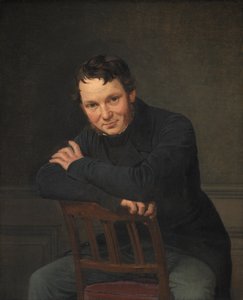 Gottlieb Bindesbøll, dansk arkitekt av Wilhelm Marstrand
