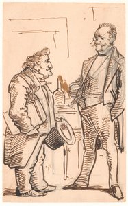 Krog och Simon Levi av Wilhelm Marstrand