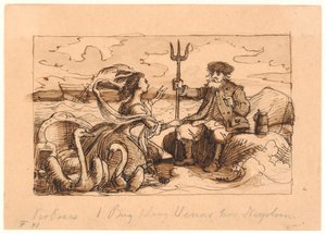 Per Paars 1:a bok 1:a låten. Venus med Neptunus av Wilhelm Marstrand
