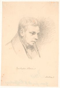 Porträtt av Constantin Hansen av Wilhelm Marstrand