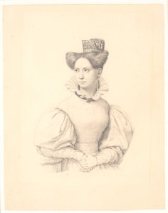 Porträtt av Sophie Frederikke Raffenberg av Wilhelm Marstrand
