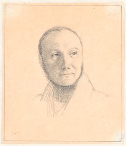 Porträtt av Christian Waagepetersen, vinhandlare, rådman, hovombud av Wilhelm Marstrand