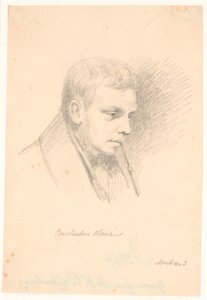 Porträtt av Constantin Hansen av Wilhelm Marstrand