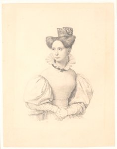 Porträtt av Sophie Frederikke Raffenberg av Wilhelm Marstrand