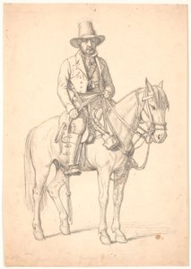 "Prins Rospigliosi" till häst, "Guardian in Nemi"