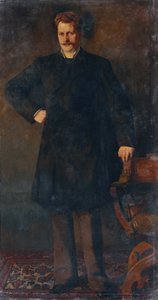 Kammersängern Theodor Reichmann av Wilhelm Trübner