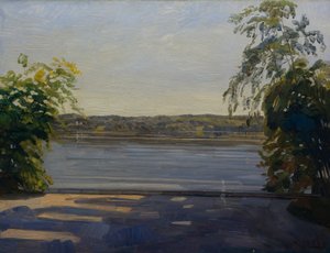 Starnberger See av Wilhelm Trübner