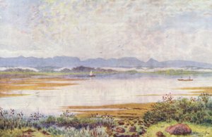 Vid Lakeside, mot sydost (färglitografi)