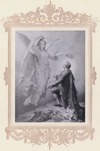 Goethes musa, Zueignung (litho)