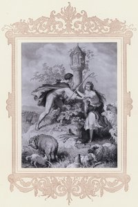 Heideroslin (sten) av Wilhelm von (after) Kaulbach