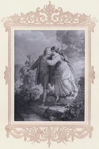 Hermann och Dorothea (litho)