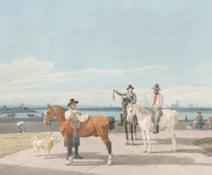 Ryttare nära München, 1830.