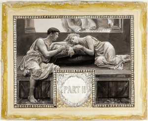 De tronades, i Eventide, Upon a Couch - Head-Piece, del II