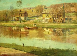 Reflektioner i vattnet, c.1895-1919