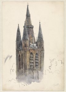 Kyrktorn i Delft