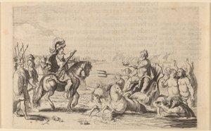 Alexander den store och Neptunus, 1634. av Willem Basse