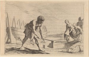 Ulysses på ön av gudinnan Calypso