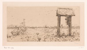Betesmarker på Kaag, med brevlåda Letterbox, Kaag (originaltitel)