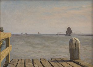 Pier i Enkhuizen, 1918.