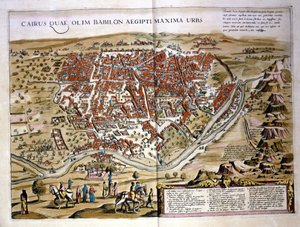 Kairo. Atlas av Wilhelm Blaeu, Amsterdam 1630. av Willem Blaeu