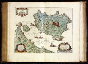 Ischia, 1642 av Willem Blaeu