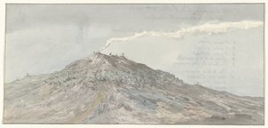 Vy över Etna sett från sydväst av Willem Carel Dierkens