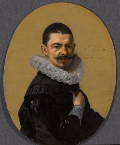 Porträtt av en man av Willem Cornelisz Duyster (attributed to)