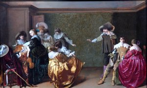 A Musical Party, ca 1620-35 (olja på ekpanel)