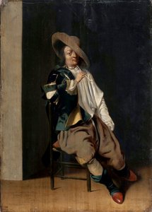 En rökare, 1600-talet.