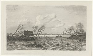 Vallbrott vid Dreumel, 1855