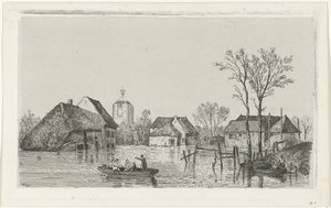 Översvämning vid Beesd, 1855