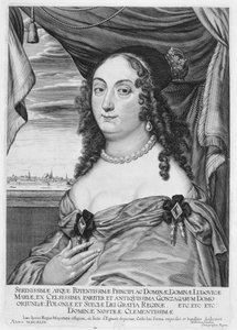 Maria Ludwiga Gonzaga (1611-67) drottning av Polen, 1649