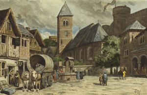 Gatubild, Nederländerna, 1000-talet